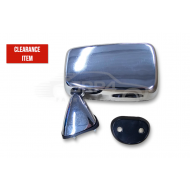 Mk2 Escort Door Mirror Chrome LH-Clearance