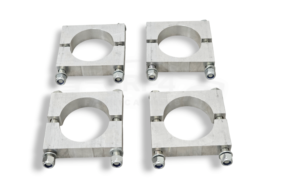 ALLOY ATLAS AXLE CLAMP SET 60MM