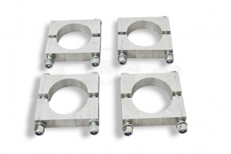 ALLOY ATLAS AXLE CLAMP SET 58MM