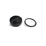 Alloy Filler Cap- Black