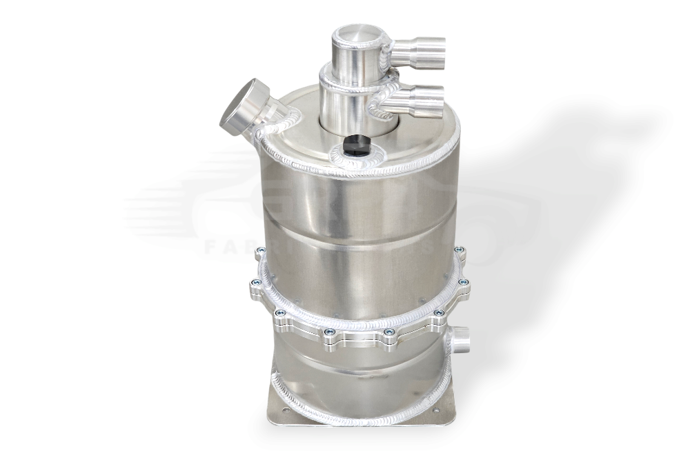 6R4 Type Dry Sump Tank Split With Integrated Catch Tank