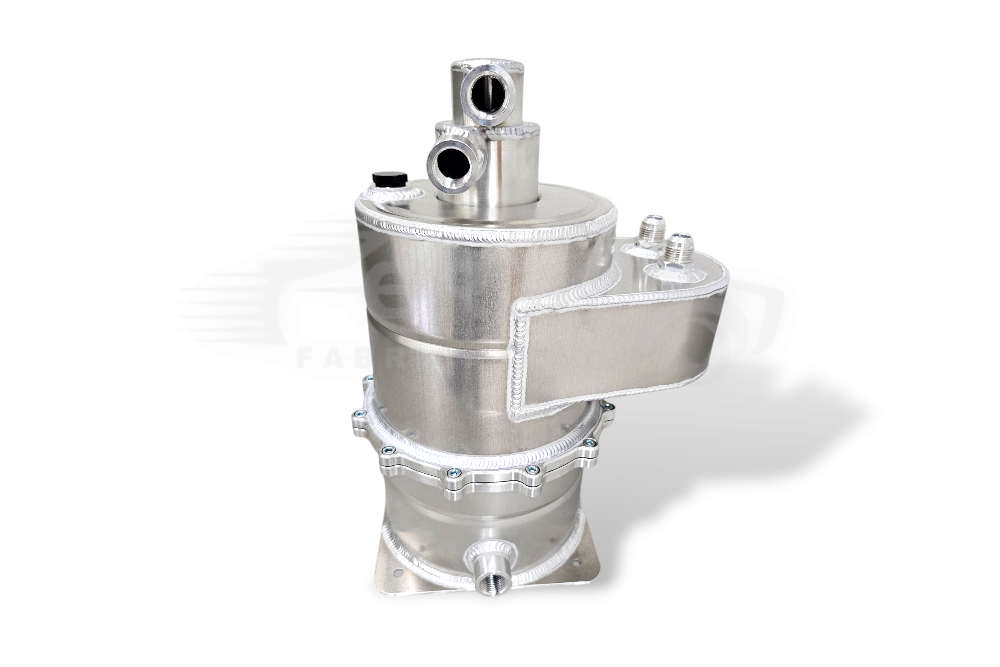 6R4 Type Dry Sump Tank Split With Integrated Catch Tank