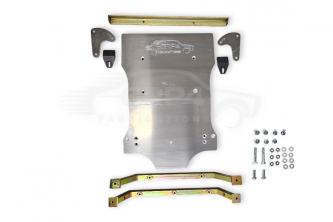 GRP4 Chassis Mounted Sump Guard 8mm dry Sump with longer front