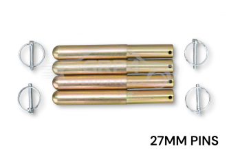 WRC SILL STAND 27MM PINS & CLIPS ONLY -  SET OF 4 *P