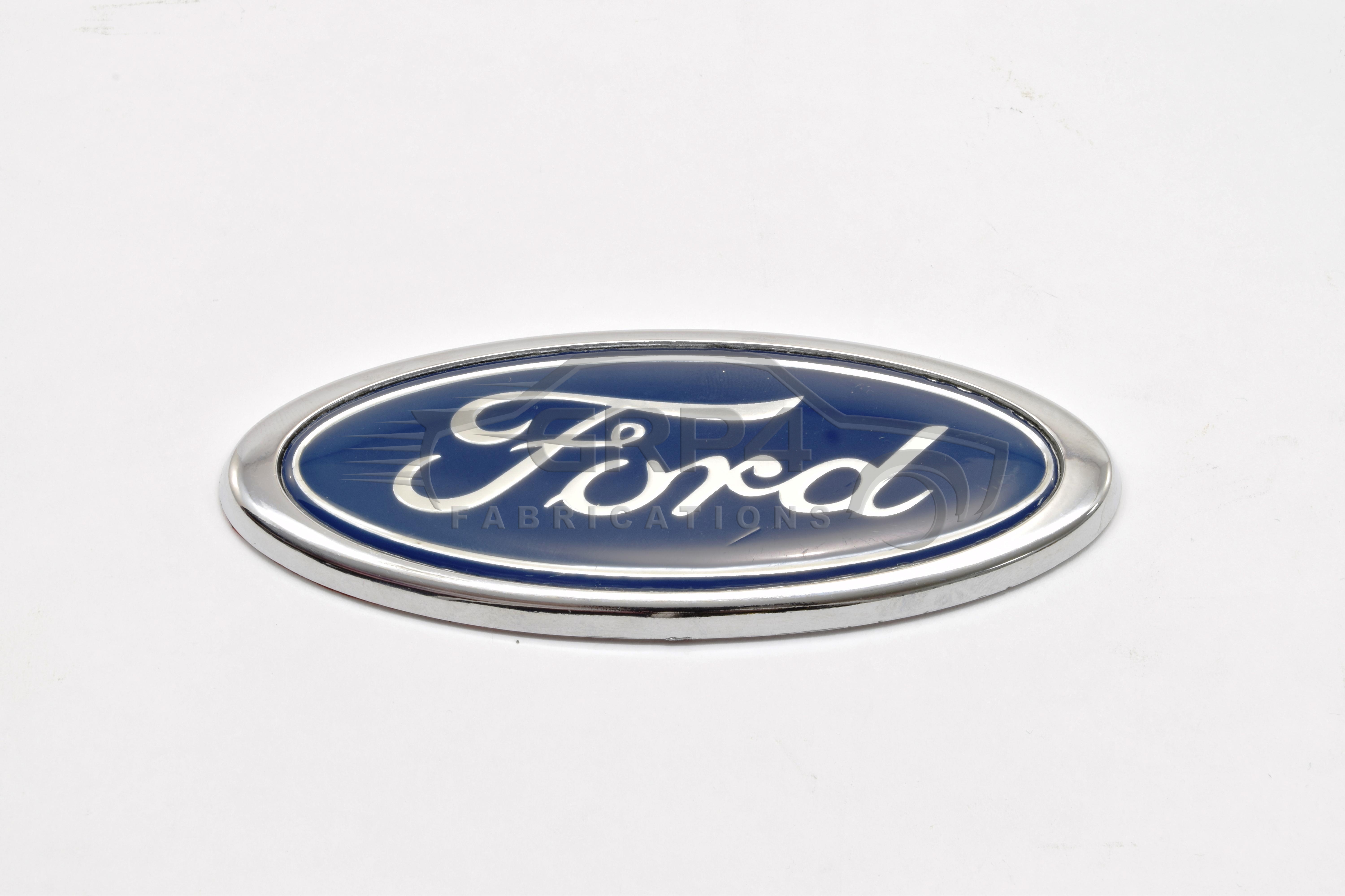 Ford oval badge emblem: original 116x46mm size BADGEFORD1