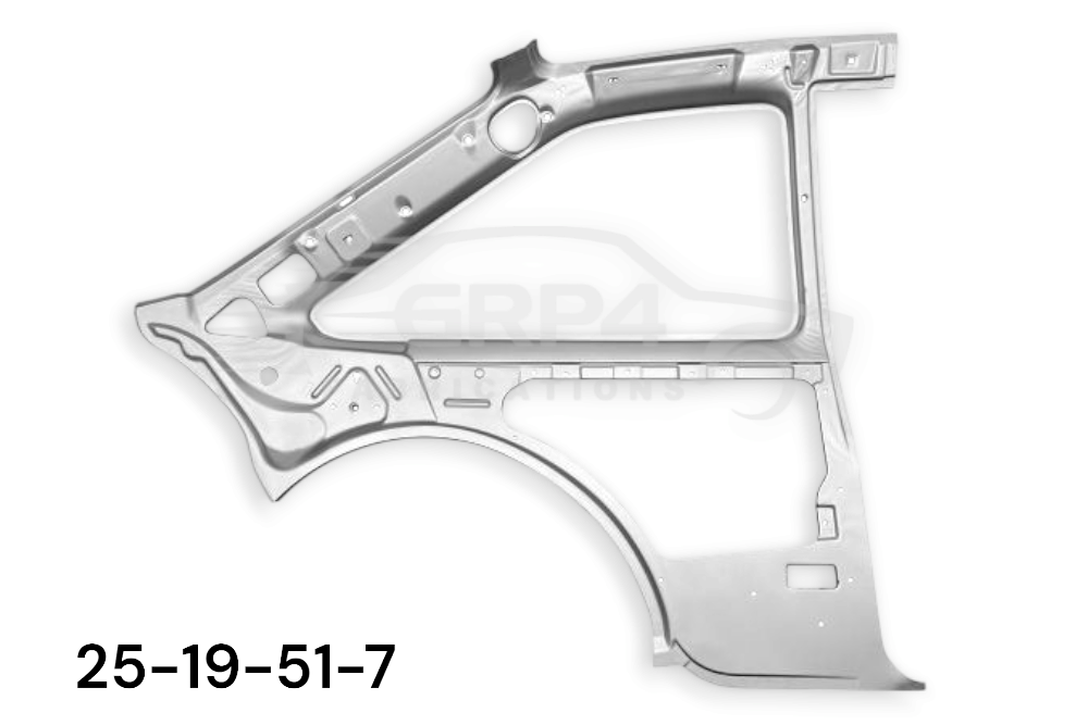 MK2 INNER REAR QUARTER PANEL L/H 25-19-51-7