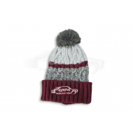 GRP4 Maroon Pompom Beanie*ND