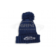 GRP4 Navy Pompom Beanie*ND