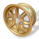 Revolution Rally 6 X 13 8 Spoke Gold wheel for Escort group 4 fit