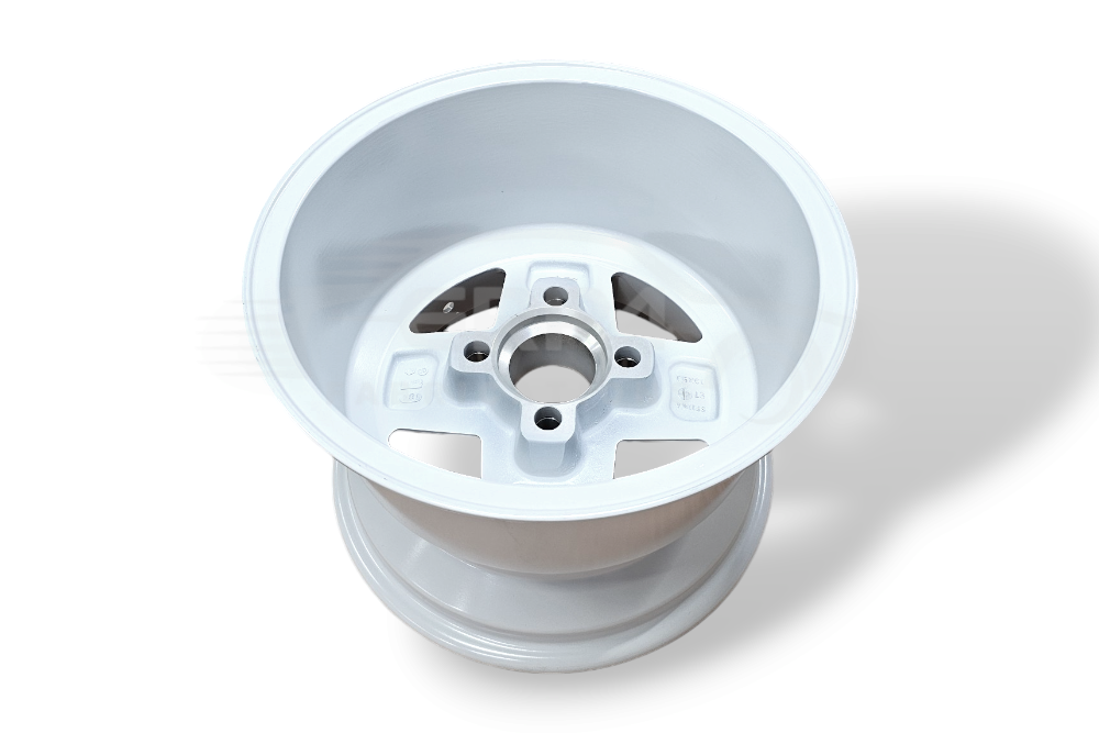 REVOLUTION 9 X 13 4 SPOKE WHITE Revolution Wheels.