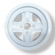 Revolution Rally 9 X 13 4 Spoke White wheel for Escort group 4 fit